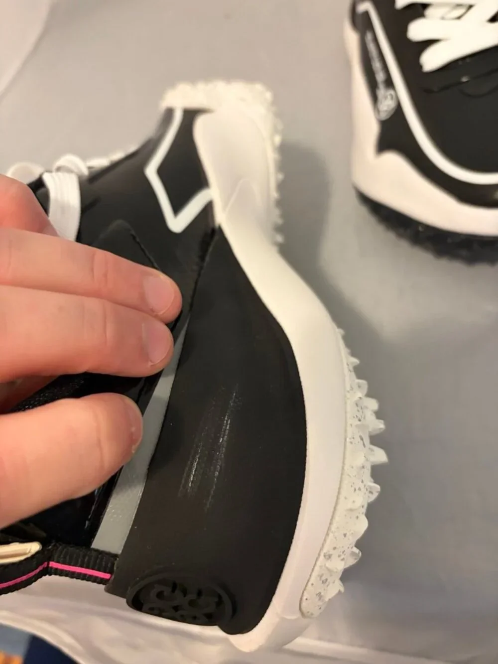G/Fore G/18 Black womens golf shoes size 9 GLF000097 LTD Edition